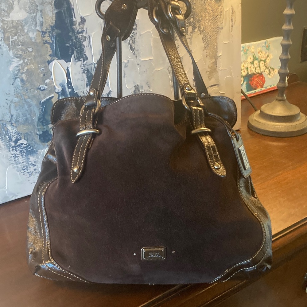 The Sak Dark Brown Shoulder Bag